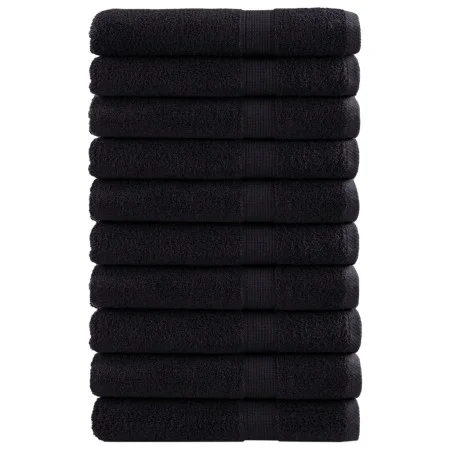 Toallas de sauna SOLUND 10 unidades negro 80x200 cm 600 gsm de , Toallas - Ref: Foro24-137436, Precio: 185,86 €, Descuento: %