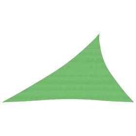 Toldo de vela HDPE verde claro 160 g/m² 4x5x6,8 m de vidaXL, Sombrillas - Ref: Foro24-311321, Precio: 41,97 €, Descuento: %