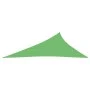 Toldo de vela HDPE verde claro 160 g/m² 4x5x6,8 m de vidaXL, Sombrillas - Ref: Foro24-311321, Precio: 41,97 €, Descuento: %