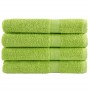 Toallas premium SOLUND 4 uds verde manzana 100x200 cm 600 gsm de , Toallas - Ref: Foro24-137510, Precio: 101,26 €, Descuento: %