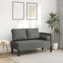 Sofá diván con cojines tela gris oscuro de , Divanes - Ref: Foro24-4007580, Precio: 129,28 €, Descuento: %
