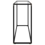 Mesa consola vidrio templado transparente 120x35x75 cm en Mesas auxiliares | Comprar online en Foru.es