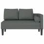 Sofá diván con cojines tela gris oscuro de , Divanes - Ref: Foro24-4007580, Precio: 129,28 €, Descuento: %