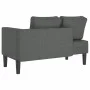 Sofá diván con cojines tela gris oscuro de , Divanes - Ref: Foro24-4007580, Precio: 129,28 €, Descuento: %