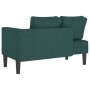 Sofá diván con cojines tela verde oscuro de , Divanes - Ref: Foro24-4007582, Precio: 179,65 €, Descuento: %