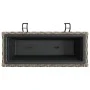 Jardineras con ganchos 2 unidades ratán sintético gris by , Pots and planters - Ref: Foro24-366400, Price: 62,65 €, Discount: %