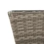 Jardineras con ganchos 2 unidades ratán sintético gris by , Pots and planters - Ref: Foro24-366400, Price: 62,65 €, Discount: %