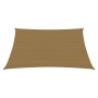 Toldo de vela HDPE gris taupe 160 g/m² 3/4x2 m de vidaXL, Sombrillas - Ref: Foro24-311433, Precio: 19,66 €, Descuento: %