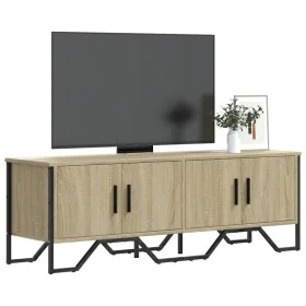 Mueble de TV madera de ingeniería roble Sonoma 122x34x41 cm de , Muebles TV - Ref: Foro24-848585, Precio: 59,81 €, Descuento: %