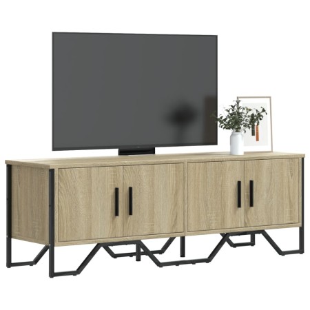 Mueble de TV madera de ingeniería roble Sonoma 122x34x41 cm de , Muebles TV - Ref: Foro24-848585, Precio: 62,15 €, Descuento: %