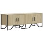 Mueble de TV madera de ingeniería roble Sonoma 122x34x41 cm de , Muebles TV - Ref: Foro24-848585, Precio: 62,15 €, Descuento: %