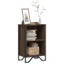 Estantería de madera de ingeniería marrón roble 50x31x74,5 cm de , Librerías y estanterías - Ref: Foro24-848603, Precio: 38,6...