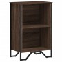 Estantería de madera de ingeniería marrón roble 50x31x74,5 cm de , Librerías y estanterías - Ref: Foro24-848603, Precio: 38,6...