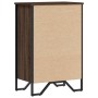 Estantería de madera de ingeniería marrón roble 50x31x74,5 cm de , Librerías y estanterías - Ref: Foro24-848603, Precio: 38,6...