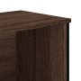 Estantería de madera de ingeniería marrón roble 50x31x74,5 cm de , Librerías y estanterías - Ref: Foro24-848603, Precio: 38,6...