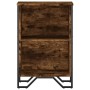 Estantería madera de ingeniería roble ahumado 50x31x74,5 cm de , Librerías y estanterías - Ref: Foro24-848601, Precio: 37,86 ...