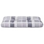 Cojín para sofá de palets tela a cuadros gris 70x40x12 cm de , Cojines para sillas y sofás - Ref: Foro24-360593, Precio: 22,5...
