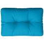 Cojín para sofá de palets de tela azul claro 50x40x12 cm de , Cojines para sillas y sofás - Ref: Foro24-360539, Precio: 20,95...