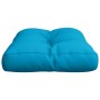 Cojín para sofá de palets de tela azul claro 50x40x12 cm de , Cojines para sillas y sofás - Ref: Foro24-360539, Precio: 20,95...