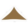 Toldo de vela HDPE gris taupe 160 g/m² 4x4x5,8 m de vidaXL, Sombrillas - Ref: Foro24-311424, Precio: 27,31 €, Descuento: %