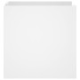Mesita de noche madera de ingeniería blanco 45x50x50 cm de , Mesitas de noche - Ref: Foro24-848276, Precio: 64,87 €, Descuent...