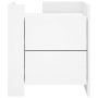 Mesita de noche madera de ingeniería blanco 45x50x50 cm de , Mesitas de noche - Ref: Foro24-848283, Precio: 57,29 €, Descuent...