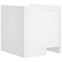 Mesita de noche madera de ingeniería blanco 45x50x50 cm de , Mesitas de noche - Ref: Foro24-848283, Precio: 56,59 €, Descuent...