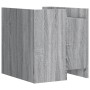 Mesita de noche madera de ingeniería gris Sonoma 45x50x50 cm de , Mesitas de noche - Ref: Foro24-848288, Precio: 58,08 €, Des...