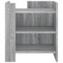 Mesita de noche madera de ingeniería gris Sonoma 45x50x50 cm de , Mesitas de noche - Ref: Foro24-848295, Precio: 46,61 €, Des...