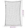Schwarzes PP-Gummiseilzugnetz 3x2 m von , Gepäcknetze für Kraftfahrzeuge - Ref: Foro24-4012279, Preis: 26,28 €, Rabatt: %