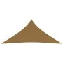 Toldo de vela HDPE gris taupe 160 g/m² 4x4x4 m de vidaXL, Sombrillas - Ref: Foro24-311423, Precio: 24,60 €, Descuento: %