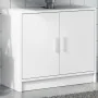 Armario para lavabo madera de ingeniería blanco 63x29x55 cm de , Muebles de baño - Ref: Foro24-848094, Precio: 51,96 €, Descu...