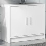 Armario para lavabo madera de ingeniería blanco 63x29x55 cm de , Muebles de baño - Ref: Foro24-848094, Precio: 47,21 €, Descu...