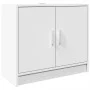 Armario para lavabo madera de ingeniería blanco 63x29x55 cm de , Muebles de baño - Ref: Foro24-848094, Precio: 51,96 €, Descu...