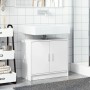 Armario para lavabo madera de ingeniería blanco 63x29x55 cm de , Muebles de baño - Ref: Foro24-848094, Precio: 47,21 €, Descu...