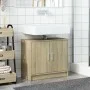 Armario de lavabo madera de ingeniería roble Sonoma 63x29x55 cm de , Muebles de baño - Ref: Foro24-848096, Precio: 53,36 €, D...