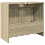 Armario de lavabo madera de ingeniería roble Sonoma 63x29x55 cm de , Muebles de baño - Ref: Foro24-848096, Precio: 52,10 €, D...