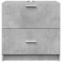 Armario de lavabo madera ingeniería gris hormigón 59x37x59 cm de , Muebles de baño - Ref: Foro24-848111, Precio: 70,35 €, Des...