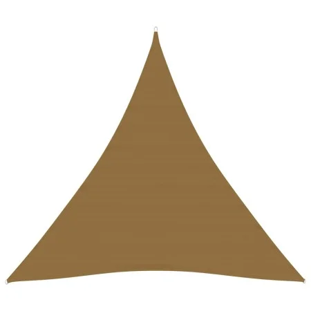 Toldo de vela HDPE gris taupe 160 g/m² 5x5x5 m de vidaXL, Sombrillas - Ref: Foro24-311427, Precio: 31,42 €, Descuento: %