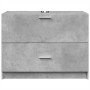 Armario de lavabo madera ingeniería gris hormigón 78x37x59 cm de , Muebles de baño - Ref: Foro24-848118, Precio: 82,04 €, Des...