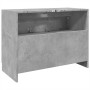 Armario de lavabo madera ingeniería gris hormigón 78x37x59 cm de , Muebles de baño - Ref: Foro24-848118, Precio: 82,04 €, Des...