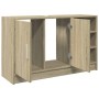 Armario de lavabo madera de ingeniería roble Sonoma 90x29x55 cm de , Muebles de baño - Ref: Foro24-848124, Precio: 68,86 €, D...