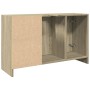 Armario de lavabo madera de ingeniería roble Sonoma 90x29x55 cm de , Muebles de baño - Ref: Foro24-848124, Precio: 68,86 €, D...