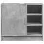 Armario de lavabo madera ingeniería gris hormigón 63x29x55 cm de , Muebles de baño - Ref: Foro24-848132, Precio: 55,53 €, Des...