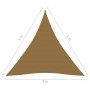 Toldo de vela HDPE gris taupe 160 g/m² 5x5x5 m de vidaXL, Sombrillas - Ref: Foro24-311427, Precio: 35,76 €, Descuento: %