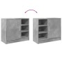 Armario de lavabo madera ingeniería gris hormigón 63x29x55 cm de , Muebles de baño - Ref: Foro24-848132, Precio: 55,53 €, Des...