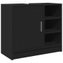 Armario para lavabo madera de ingeniería negro 63x29x55 cm de , Muebles de baño - Ref: Foro24-848130, Precio: 79,97 €, Descue...
