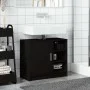 Armario para lavabo madera de ingeniería negro 63x29x55 cm de , Muebles de baño - Ref: Foro24-848130, Precio: 78,06 €, Descue...