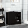 Armario para lavabo madera de ingeniería negro 63x29x55 cm de , Muebles de baño - Ref: Foro24-848130, Precio: 79,97 €, Descue...
