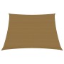 Toldo de vela HDPE gris taupe 160 g/m² 3/4x3 m de vidaXL, Sombrillas - Ref: Foro24-311434, Precio: 29,54 €, Descuento: %